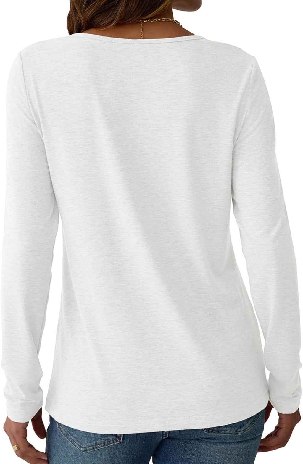 Camisa de Mangas Largas Blanco