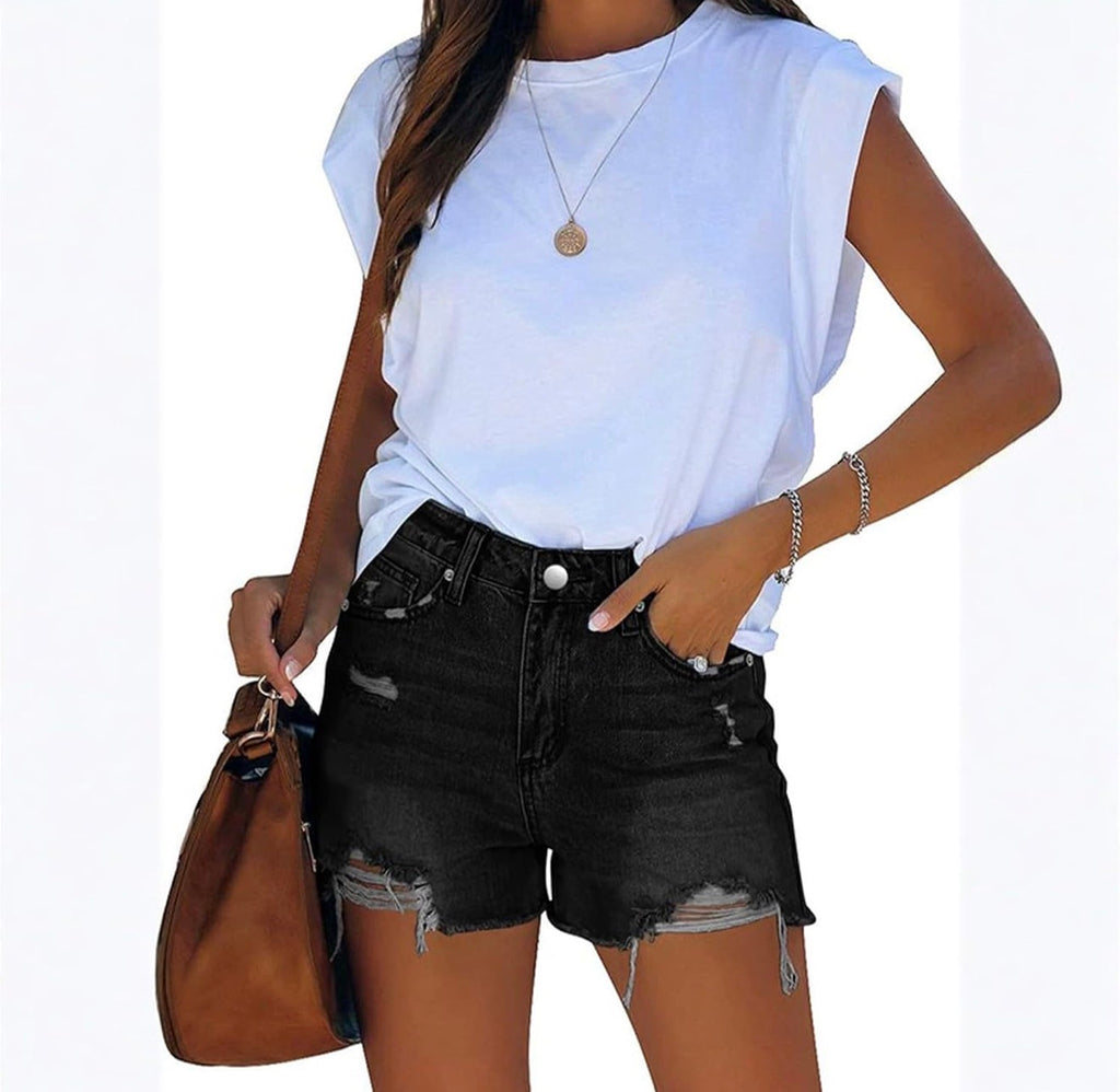 Short Jean Gris Obscuro