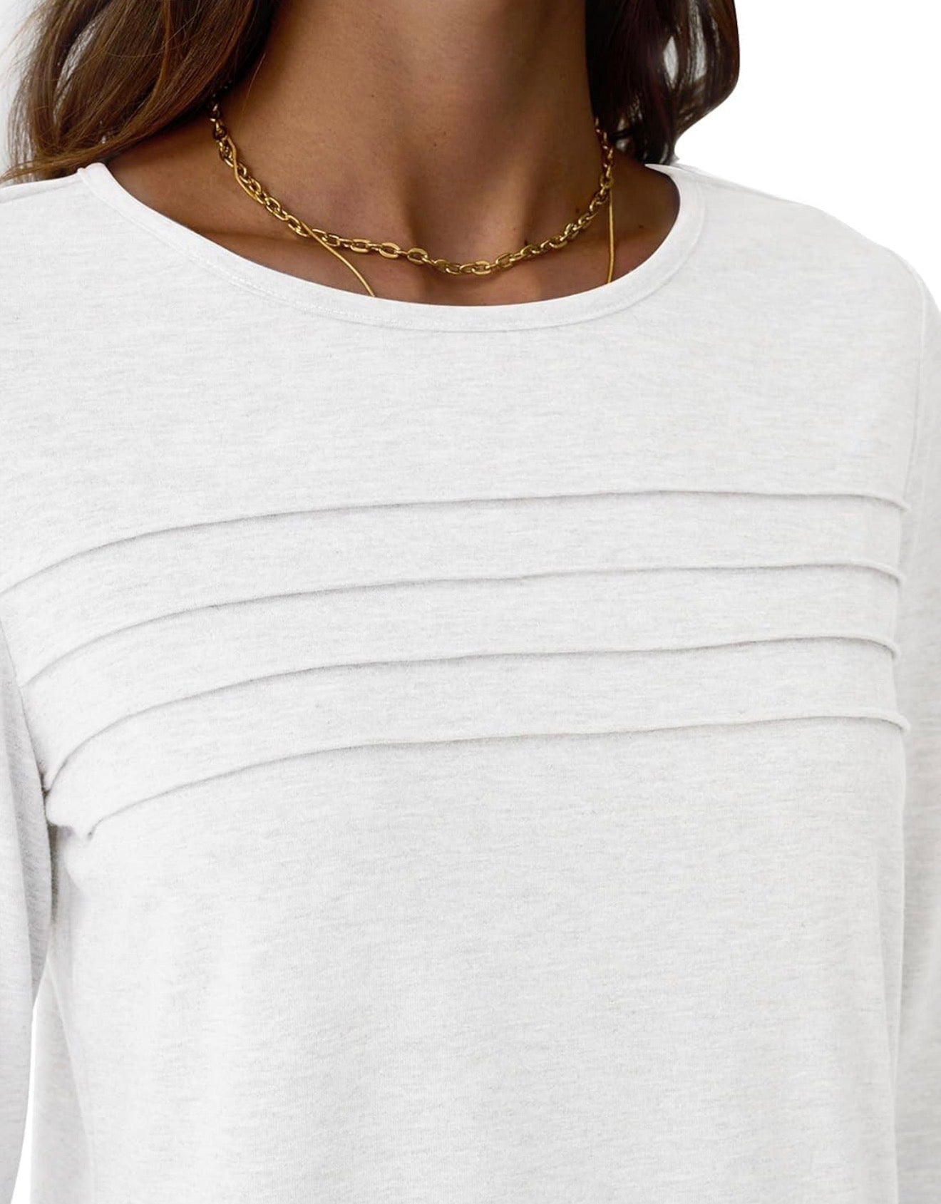 Camisa de Mangas Largas Blanco