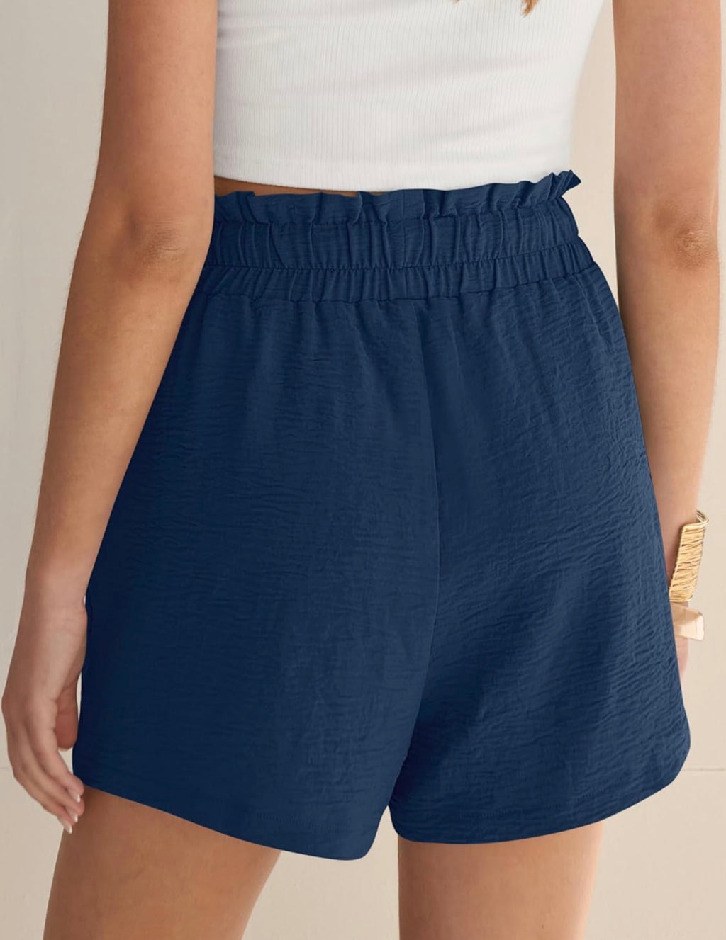 Short de Tela Azul