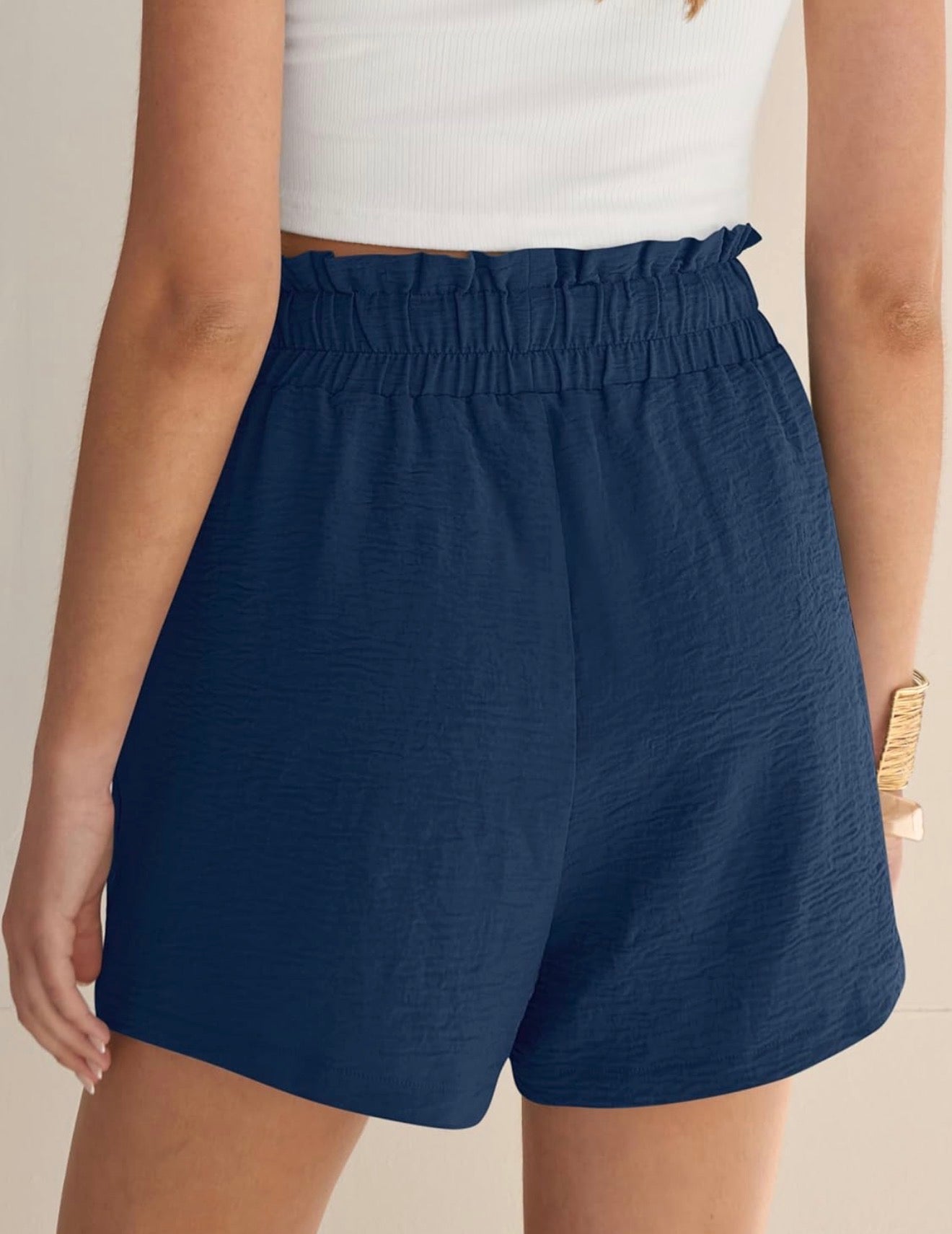 Short de Tela Azul
