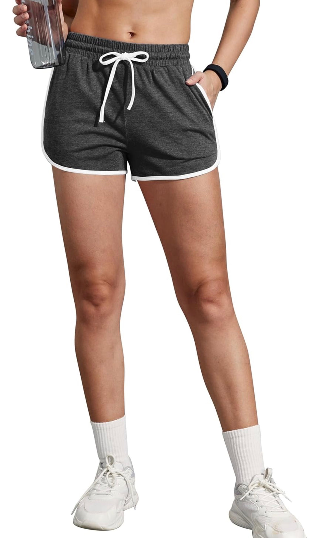 Short Deportivo Gris