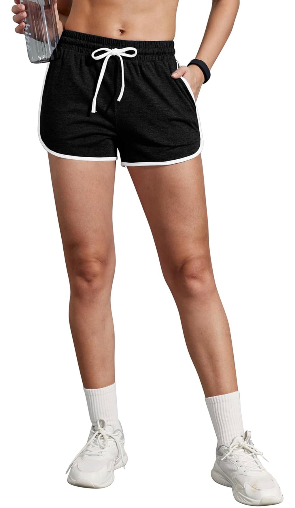 Short Deportivo Negro