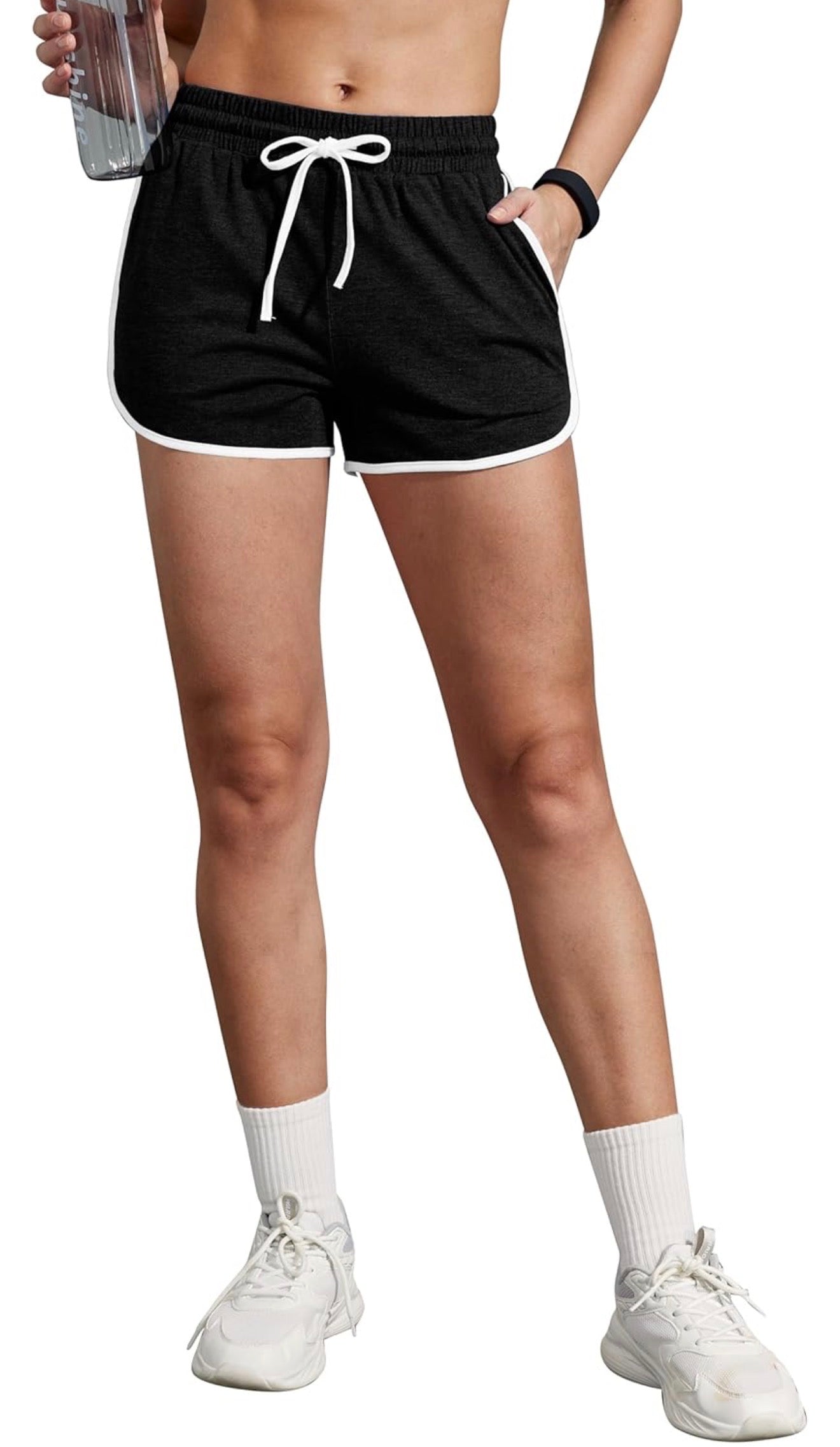 Short Deportivo Negro