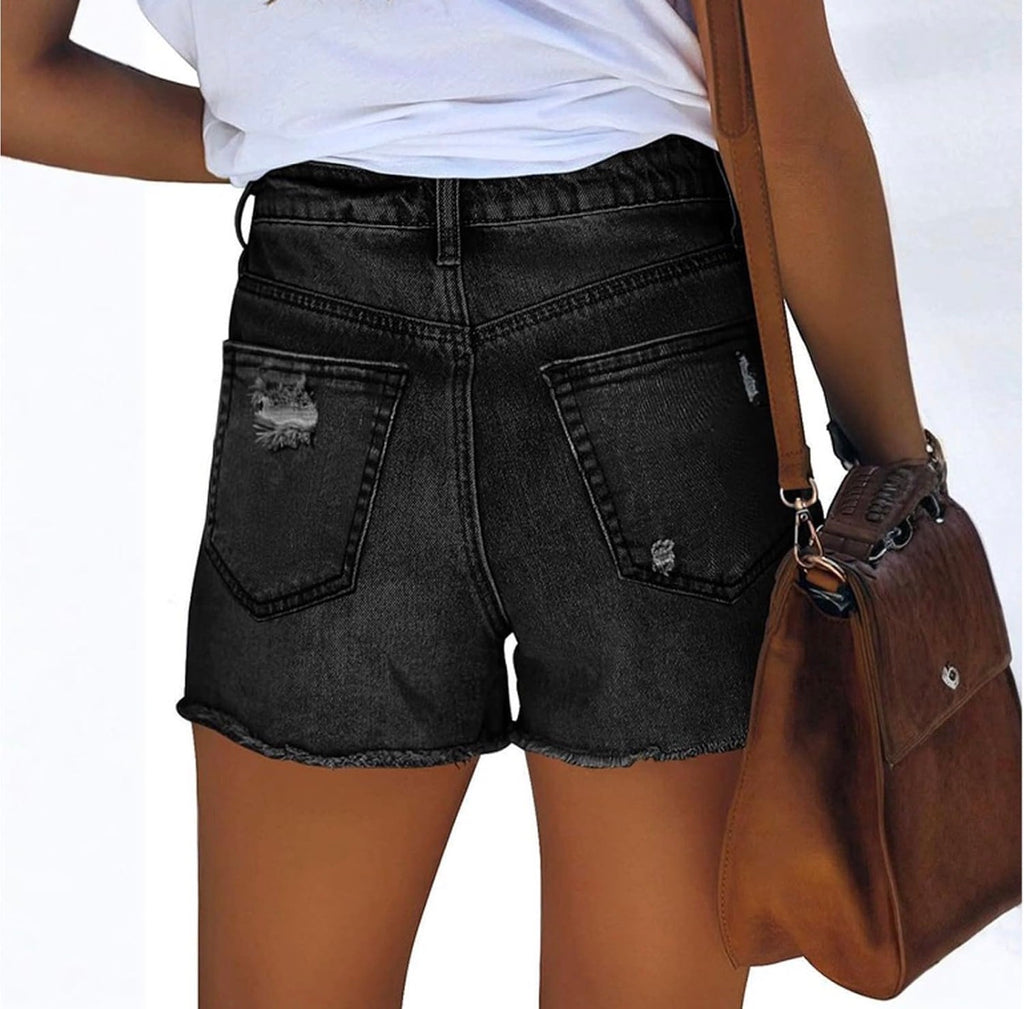 Short Jean Gris Obscuro