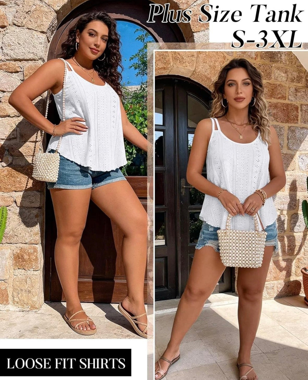 Vividi de tiras Blanco
