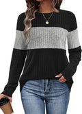 Suéter Gris con Negro