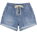 Short con Cordon Celeste
