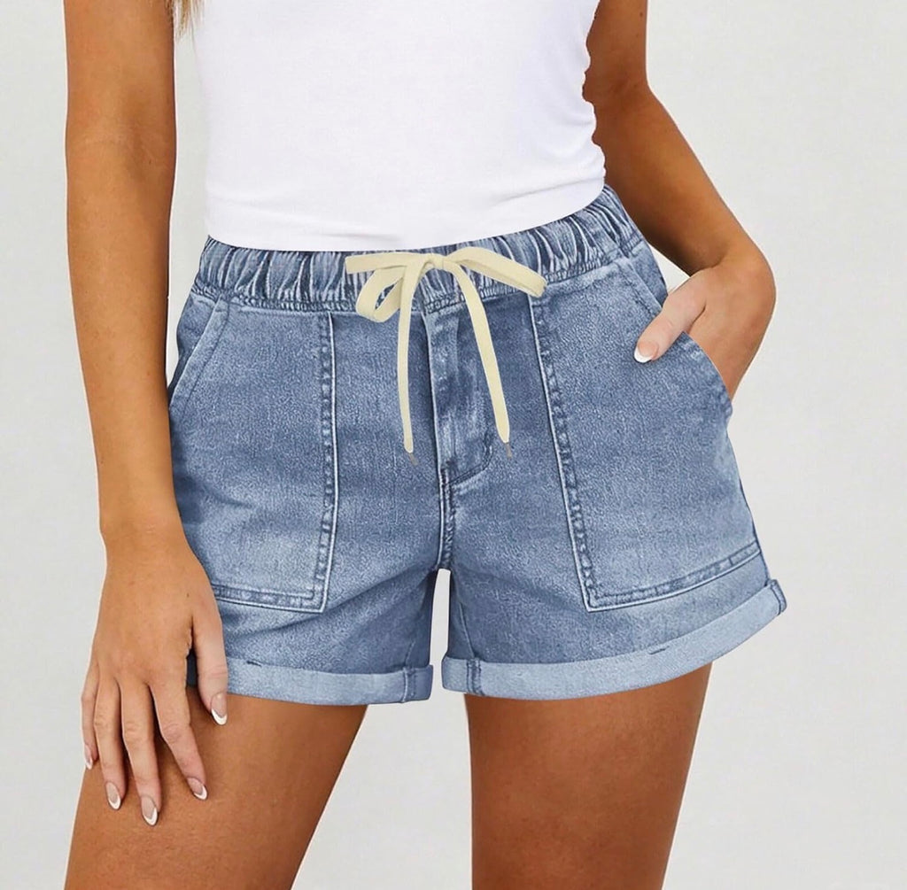 Short con Cordon Celeste