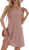 Vestido con bolsillo Rosado