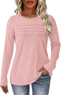 Camisa de Mangas Largas Rosado