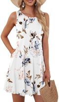 Vestido Blanco con Flores