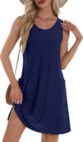 Vestido con bolsillo Azul
