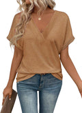 Camiseta con mangas en V Cafe