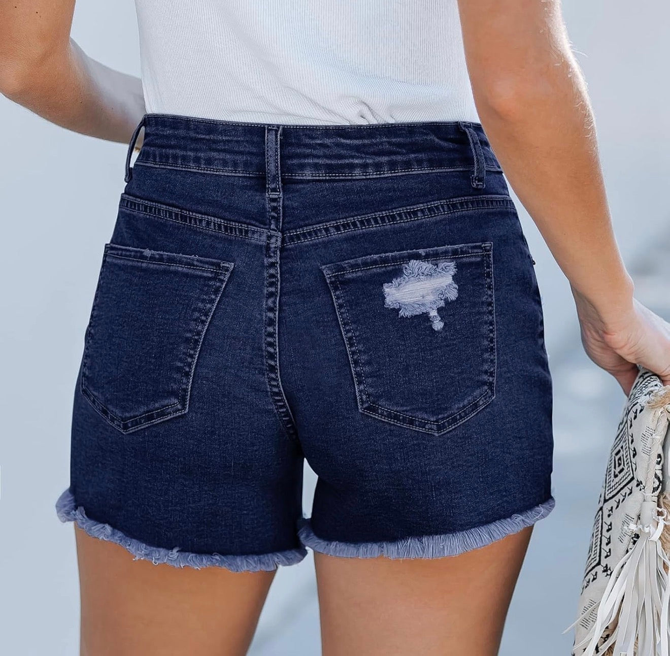Short Jean Azul