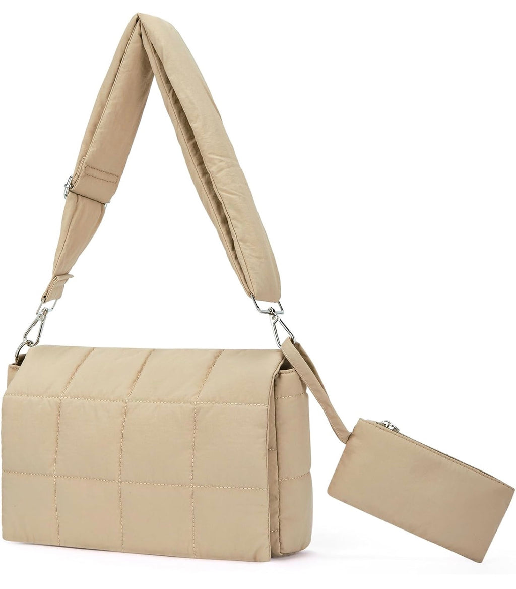 Bolsa de Hombro Beige