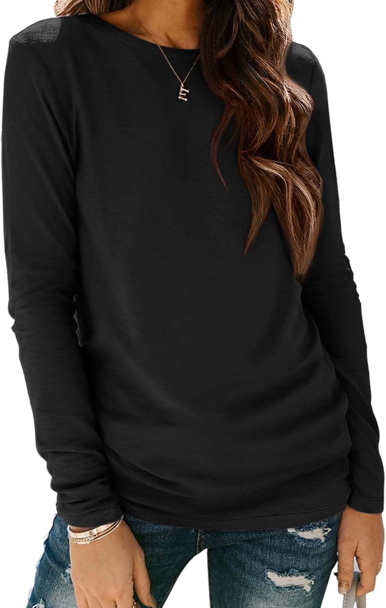 Camiseta Manga Larga Negro