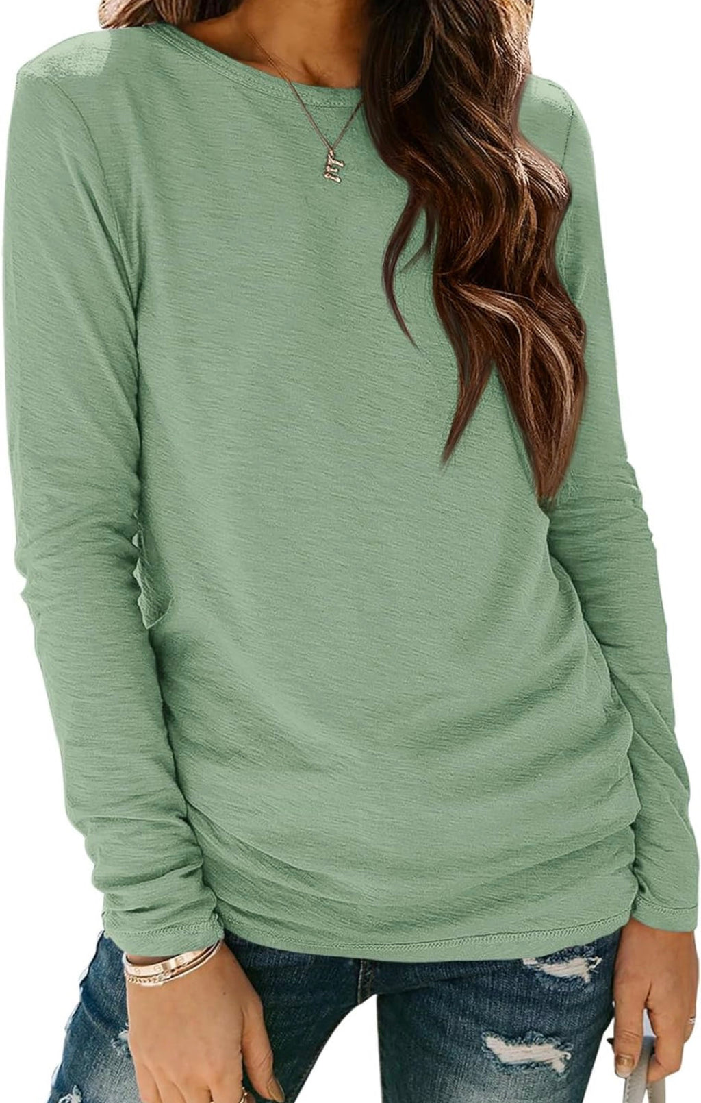Camiseta Manga Larga Verde
