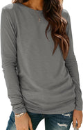 Camiseta Manga Larga Gris