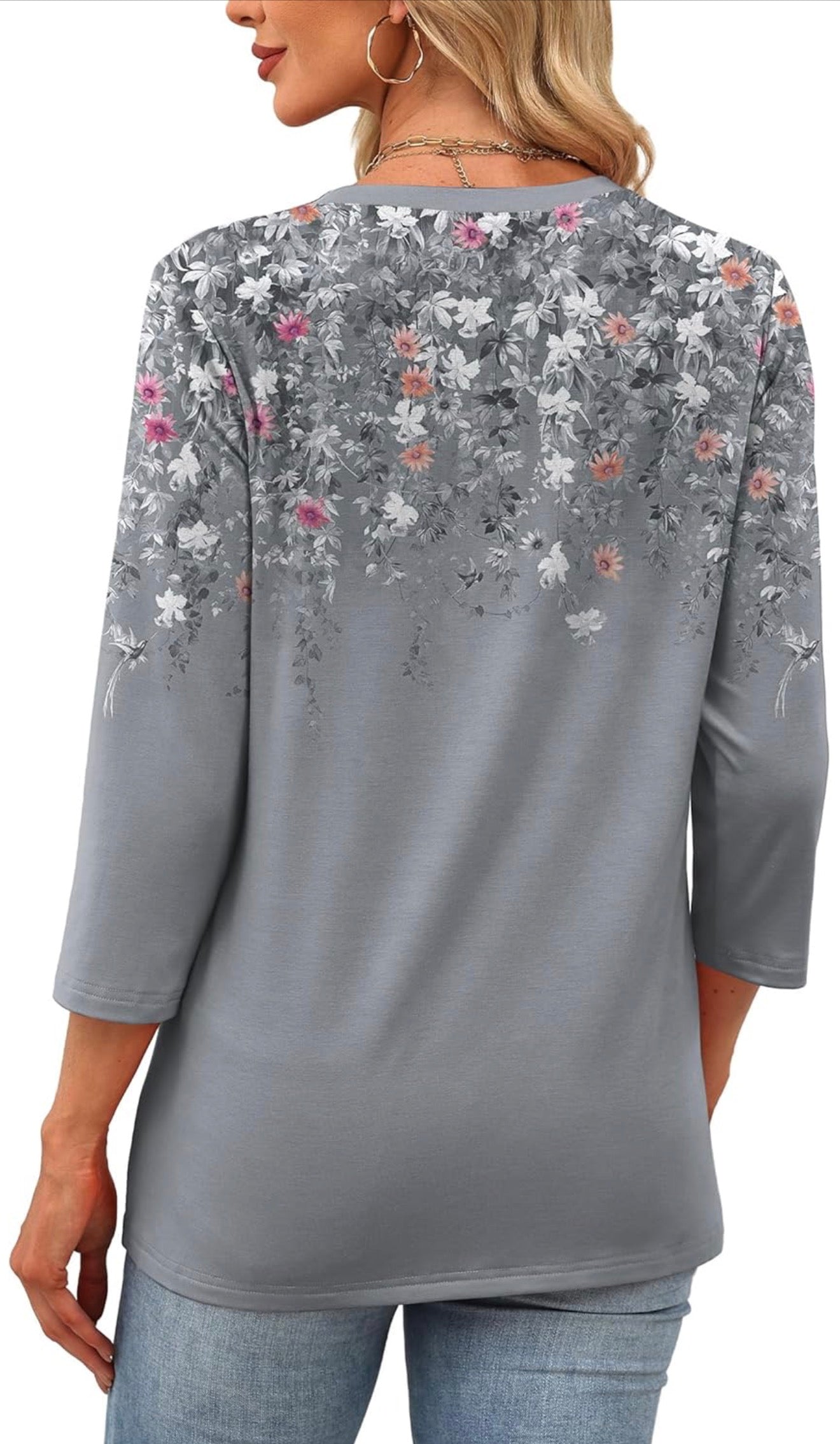 Blusa Elegante Gris